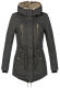 Navahoo Diamond Damen Winterjacke B648a Anthrazit Größe S - Gr. 36