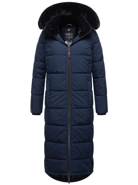 Navahoo Knuddelfee Damen Parka  Navy Größe XL - Gr. 42