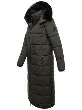 Navahoo Knuddelfee Damen Parka  Olive Größe XL - Gr. 42