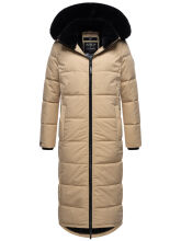 Navahoo Knuddelfee Damen Parka  Beige Größe S - Gr. 36