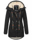Navahoo Ireliaa Damen Winterjacke Schwarz Größe XS - Gr. 34