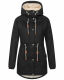 Navahoo Ireliaa Damen Winterjacke Schwarz Größe L - Gr. 40