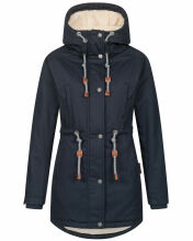 Navahoo Ireliaa Damen Winterjacke Navy Größe XS - Gr. 34