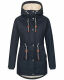 Navahoo Ireliaa Damen Winterjacke Navy Größe S - Gr. 36