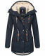Navahoo Ireliaa Damen Winterjacke Navy Größe L - Gr. 40