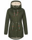 Navahoo Ireliaa Damen Winterjacke Olive Größe L - Gr. 40
