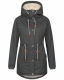 Navahoo Ireliaa Damen Winterjacke Anthrazit Größe XL - Gr. 42
