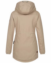 Navahoo Ireliaa Damen Winterjacke Beige Größe XXL - Gr. 44