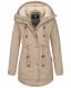 Navahoo Ireliaa Damen Winterjacke Beige Größe XXL - Gr. 44