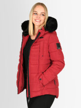 Navahoo Lissandraa Damen Winter Steppjacke Rot Größe L - Gr. 40