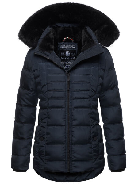 Navahoo Lissandraa Damen Winter Steppjacke Navy Größe XS - Gr. 34