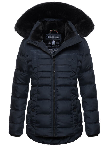 Navahoo Lissandraa Damen Winter Steppjacke Navy Größe XL - Gr. 42