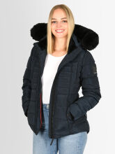 Navahoo Lissandraa Damen Winter Steppjacke Navy Größe XL - Gr. 42