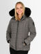 Navahoo Lissandraa Damen Winter Steppjacke Dunkelgrau Größe M - Gr. 38