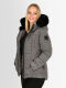 Navahoo Lissandraa Damen Winter Steppjacke Dunkelgrau Größe XL - Gr. 42