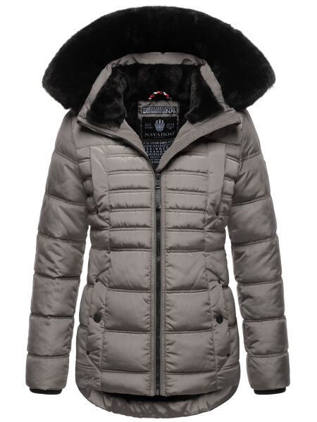 Navahoo Lissandraa Damen Winter Steppjacke Dunkelgrau Größe XXL - Gr. 44