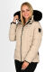 Navahoo Lissandraa Damen Winter Steppjacke Taupe Größe XS - Gr. 34
