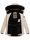 Navahoo Lissandraa Damen Winter Steppjacke Taupe Größe S - Gr. 36