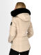 Navahoo Lissandraa Damen Winter Steppjacke Taupe Größe S - Gr. 36