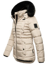 Navahoo Lissandraa Damen Winter Steppjacke Taupe Größe XL - Gr. 42