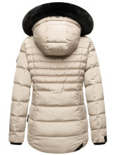 Navahoo Lissandraa Damen Winter Steppjacke Taupe Größe XL - Gr. 42