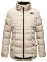 Navahoo Lissandraa Damen Winter Steppjacke Taupe Größe XXL - Gr. 44