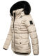 Navahoo Lissandraa Damen Winter Steppjacke Taupe Größe XXL - Gr. 44