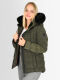 Navahoo Lissandraa Damen Winter Steppjacke Olive Größe M - Gr. 38