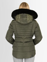 Navahoo Lissandraa Damen Winter Steppjacke Olive Größe L - Gr. 40