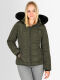 Navahoo Lissandraa Damen Winter Steppjacke Olive Größe XL - Gr. 42
