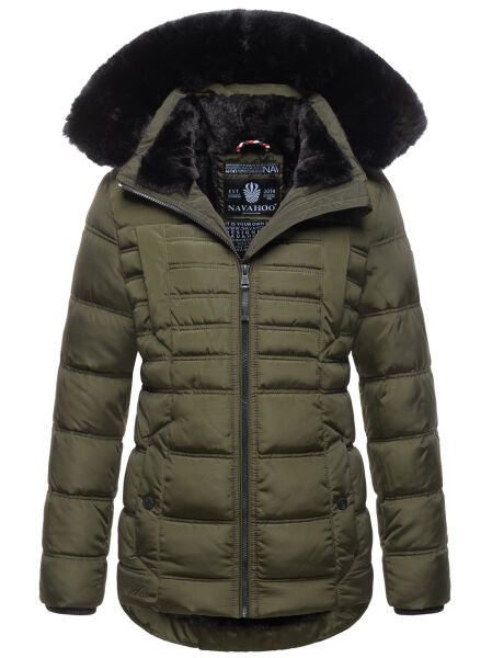 Navahoo Lissandraa Damen Winter Steppjacke Olive Größe XXL - Gr. 44