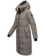 Marikoo Zuraraa XVI Damen lange Winterjacke B989 Grau Größe M - Gr. 38
