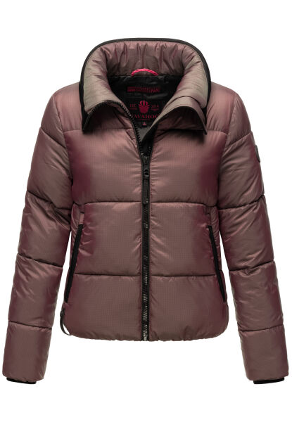 Navahoo Sternschnüppchen Damen Steppjacke B971 Aubergine Größe L - Gr. 40