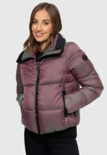 Navahoo Sternschnüppchen Damen Steppjacke B971 Aubergine Größe L - Gr. 40