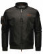 Stone Harbour Berkoo Herren Bomber Jacke Schwarz Größe S - Gr. S