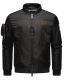 Stone Harbour Berkoo Herren Bomber Jacke Schwarz Größe M - Gr. M
