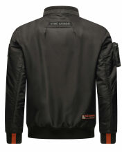 Stone Harbour Berkoo Herren Bomber Jacke Schwarz Größe XXL - Gr. 2XL