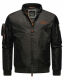 Stone Harbour Berkoo Herren Bomber Jacke Schwarz Größe XXL - Gr. 2XL