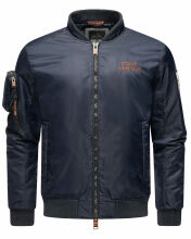 Stone Harbour Berkoo Herren Bomber Jacke Navy Größe XXL - Gr. 2XL