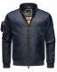 Stone Harbour Berkoo Herren Bomber Jacke Navy Größe XXL - Gr. 2XL