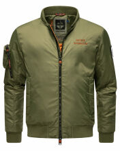 Stone Harbour Berkoo Herren Bomber Jacke Olive Größe S - Gr. S