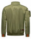 Stone Harbour Berkoo Herren Bomber Jacke Olive Größe L - Gr. L