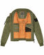 Stone Harbour Berkoo Herren Bomber Jacke Olive Größe L - Gr. L