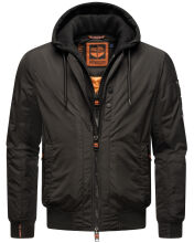 Stone Harbour Hoobo Herren Bomber Jacke Schwarz Größe S - Gr. S