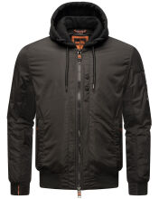 Stone Harbour Hoobo Herren Bomber Jacke Schwarz Größe S - Gr. S