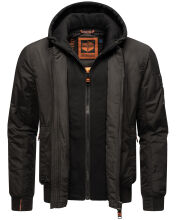 Stone Harbour Hoobo Herren Bomber Jacke Schwarz Größe S - Gr. S