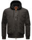 Stone Harbour Hoobo Herren Bomber Jacke Schwarz Größe M - Gr. M