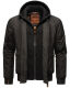 Stone Harbour Hoobo Herren Bomber Jacke Schwarz Größe M - Gr. M