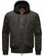 Stone Harbour Hoobo Herren Bomber Jacke Schwarz Größe XL - Gr. XL