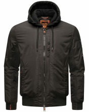 Stone Harbour Hoobo Herren Bomber Jacke Schwarz Größe XXL - Gr. 2XL